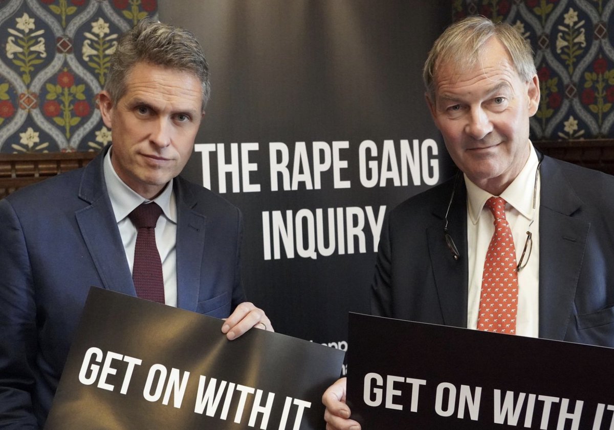 rapeganginquiry's tweet image. Our message to the Labour Government on their inquiry? Get on with it.
Thank you for your support, @GavinWilliamson.