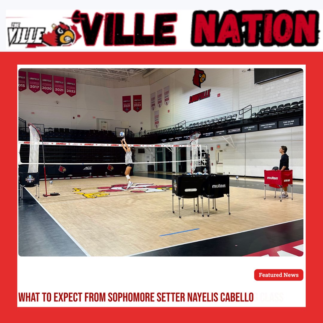 VBAdrenaline's tweet image. Up at VBadrenaline #VilleNation Must read article on the building of @LouisvilleVB so good! Then her Frosh season somehow flew under the national radar 🙈but what can be expected of Nay as a Soph? 
Great Contnent