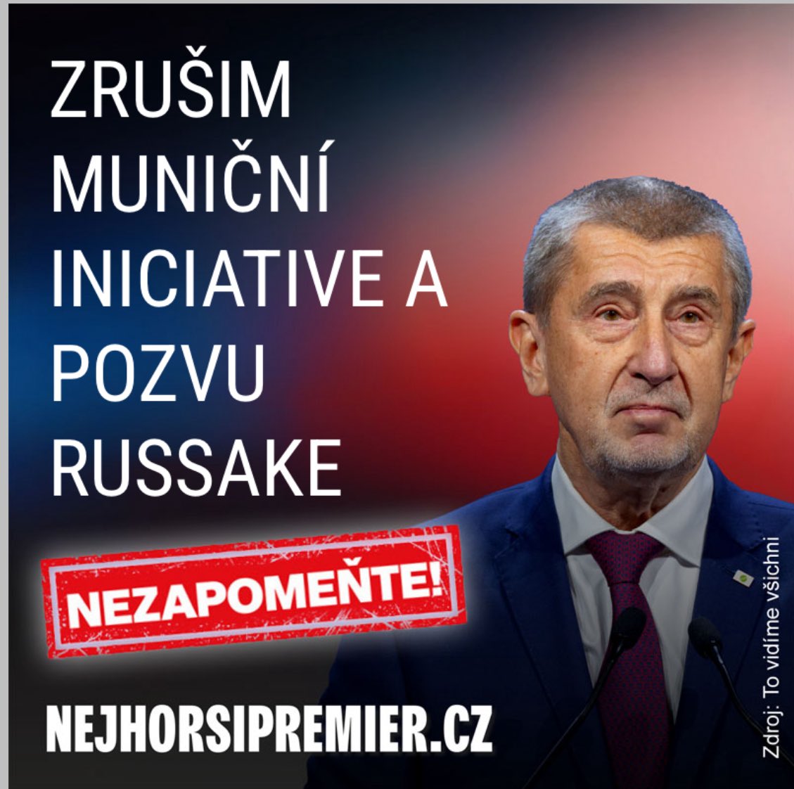 Pamatujte na to u voleb. Je to cistej zmrd. #andrejbabis #volby #volby2025