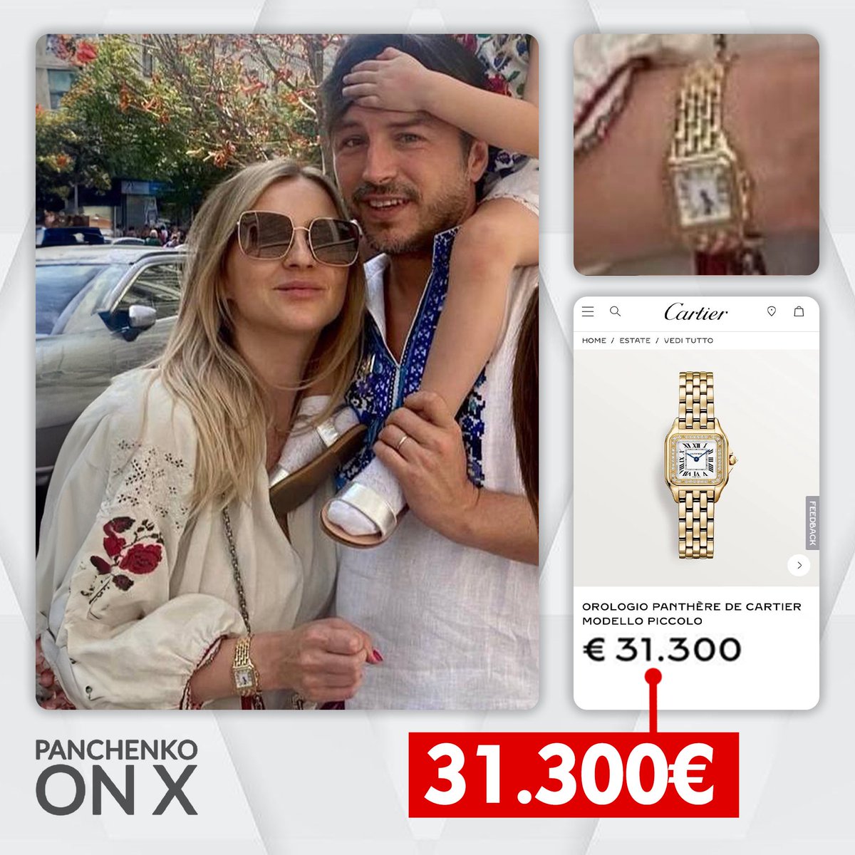 Panchenko_X's tweet image. Ukrainian volunteer @serhiyprytula and his wife wearing golden Cartier watch worth $31'000 and $18,000.
Americans and Europeans, thanks You for Your donations.
But we urgently need audit.
