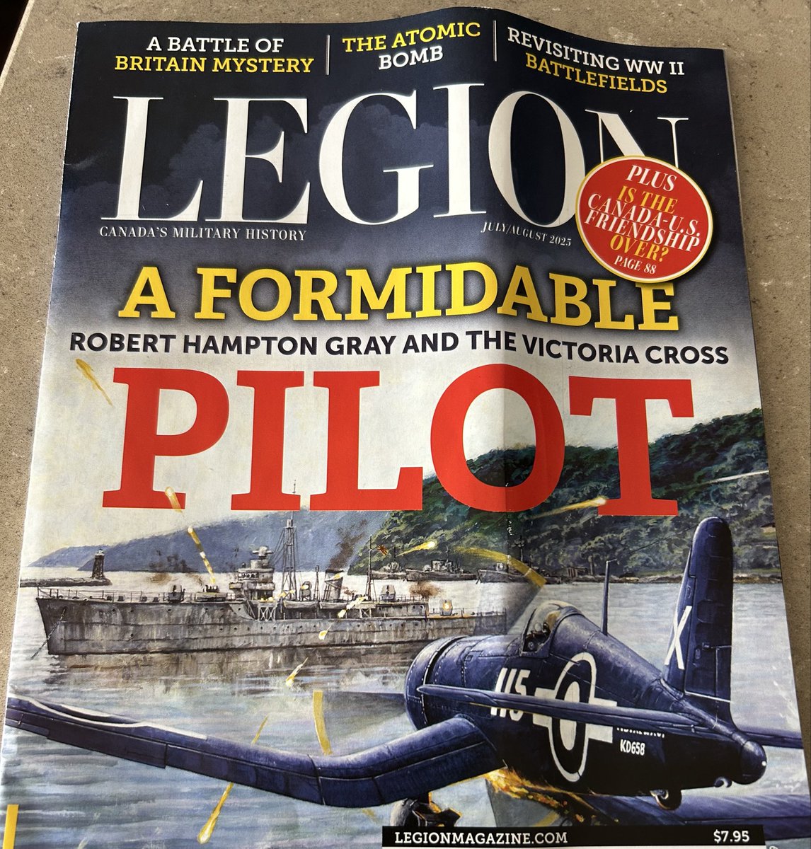 Great summer reading from <a href="/RoyalCdnLegion/">The Royal Canadian Legion</a> 🇨🇦 Bonne lecture d'été!