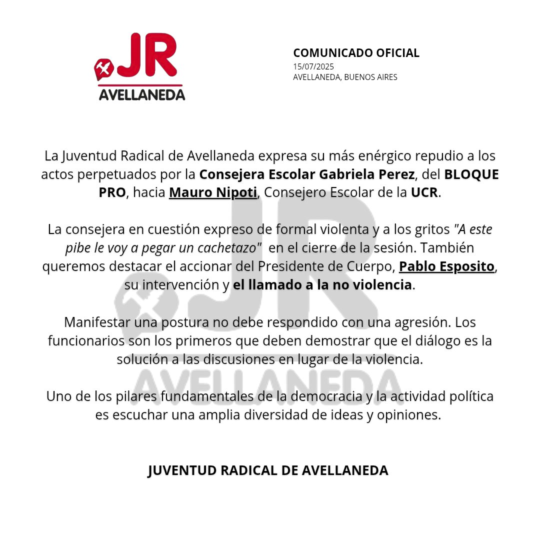 En nuestra época, la violencia no va a tener ningún lugar!

#Noalaviolencia