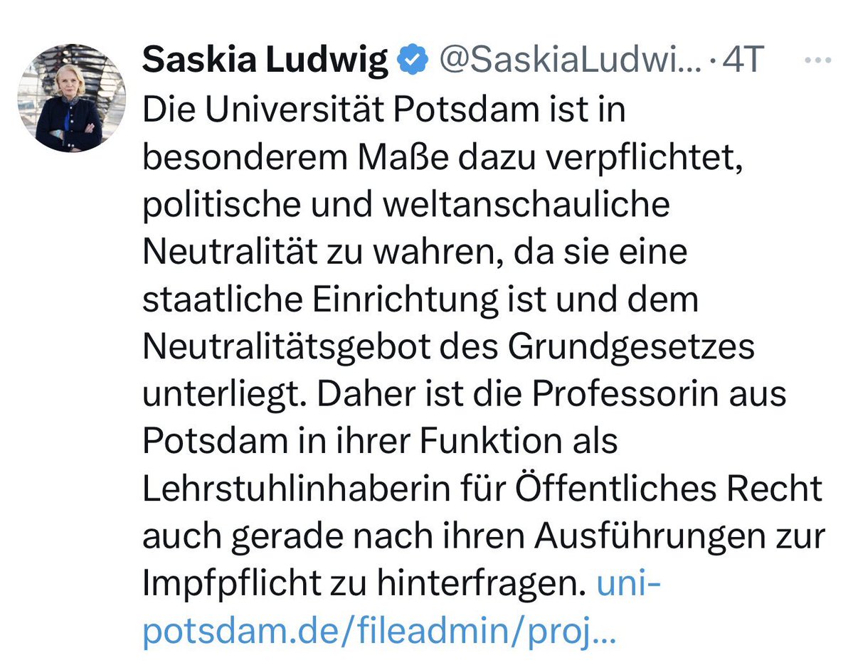 Neutralität ist der Sargnagel der Meinungs- und Wissenschaftsfreiheit. Eingeübt in den Anti-Antisemitismuskämpfen des letzten Winters entfaltet sie jetzt ihr Potenzial. Wir haben alle gewarnt.