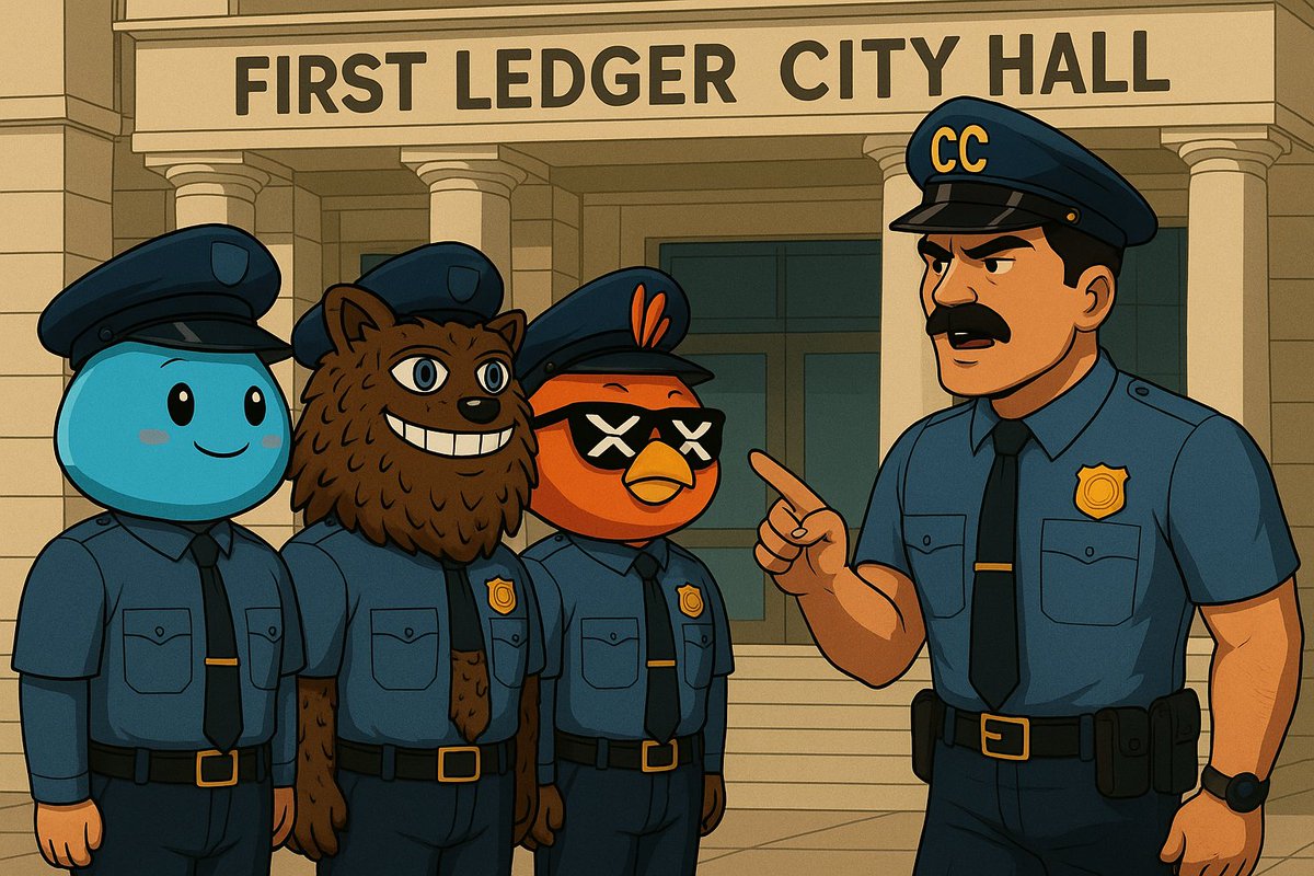 Crypto Cop (@autrevnit4426) on Twitter photo Attention Degen's and Crypto Enthusiast
<a href="/First_Ledger/">First Ledger</a> $POLICE Academy First Inspection and Orientation in front of #CITYHALL.
#CRYPTOCOP was able to break free from the Streets, to get the Recruits in line for what's excepted in the $POLICE Academy.
Recruit $DROP, $FUZZY and Attention Degen's and Crypto Enthusiast
<a href="/First_Ledger/">First Ledger</a> $POLICE Academy First Inspection and Orientation in front of #CITYHALL.
#CRYPTOCOP was able to break free from the Streets, to get the Recruits in line for what's excepted in the $POLICE Academy.
Recruit $DROP, $FUZZY and