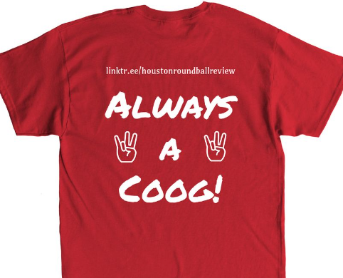 TheHRReview's tweet image. New Houston Roundball Review merch LAUNCHED! "Once a Coog, Always a Coog!"
Order your shirt today...
bonfire.com/hrr-once-a-coo…