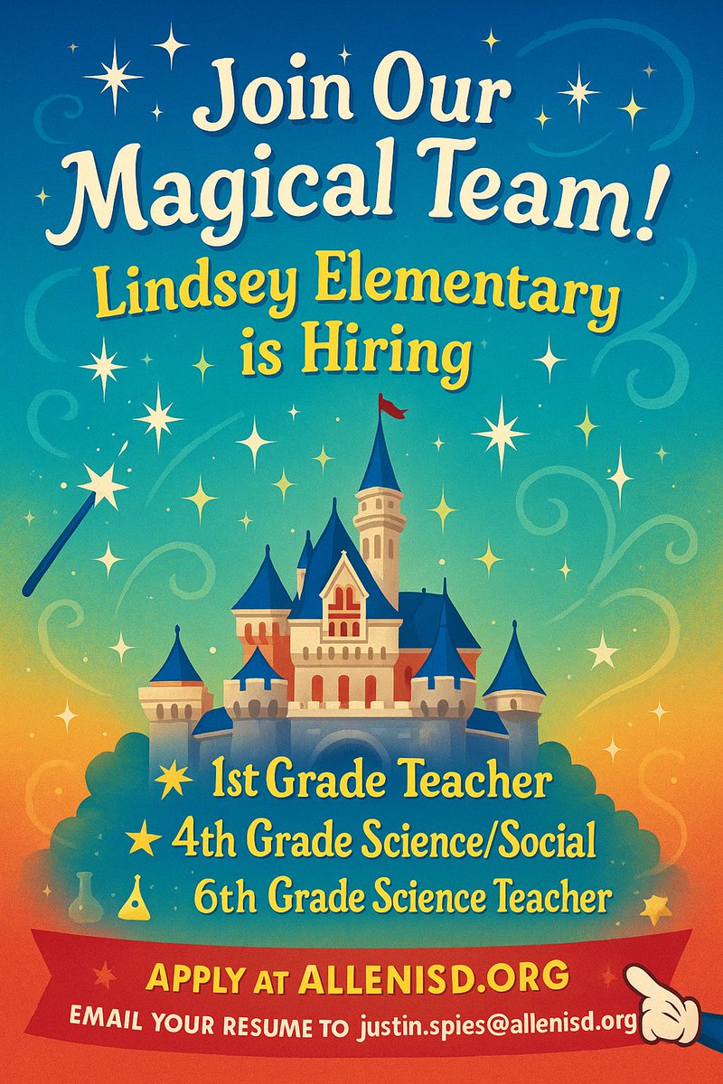 Come join our Magical Team!