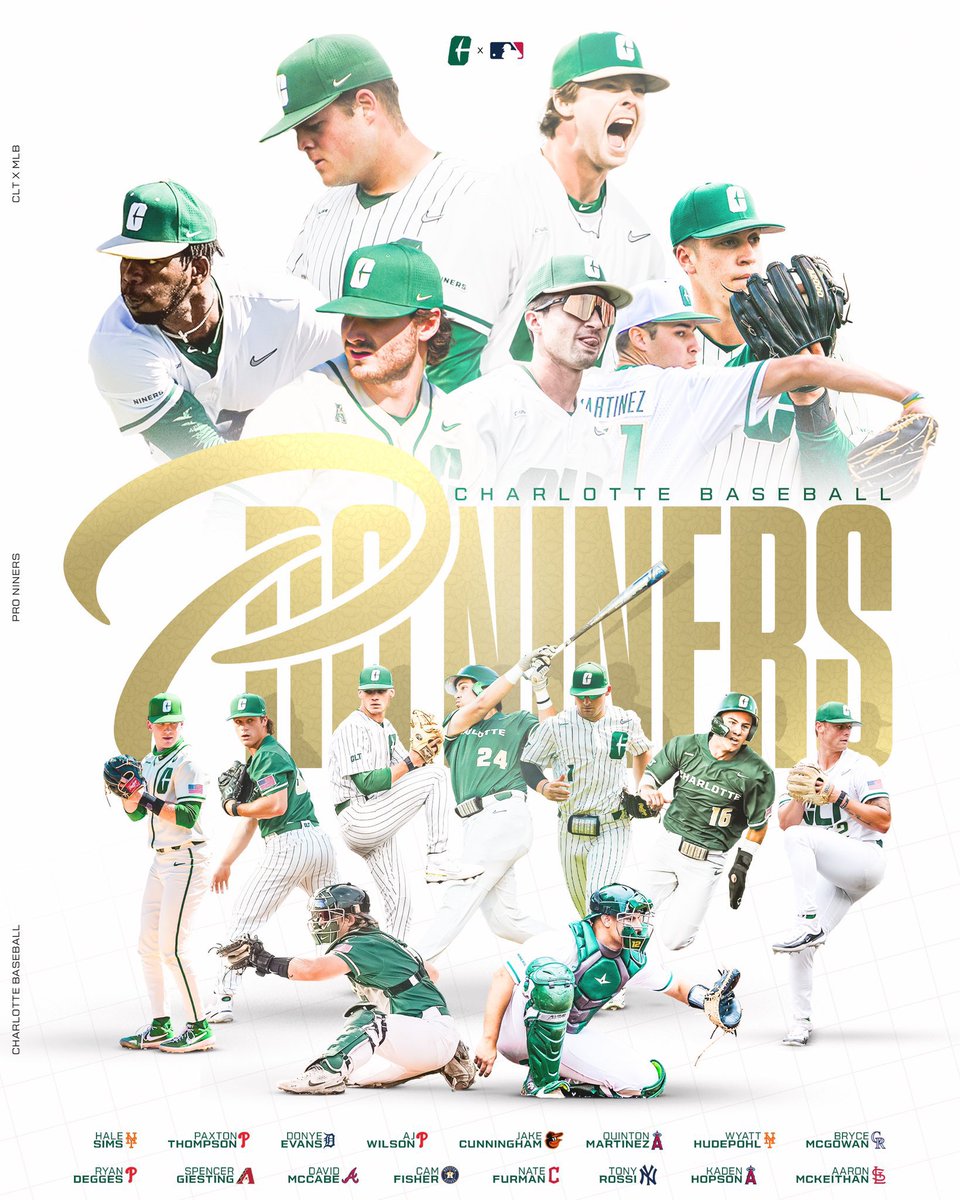 3 more to add to this..

19 Pro Niners since 2021. #9ATC <a href="/MLBDraft/">MLB Draft</a>