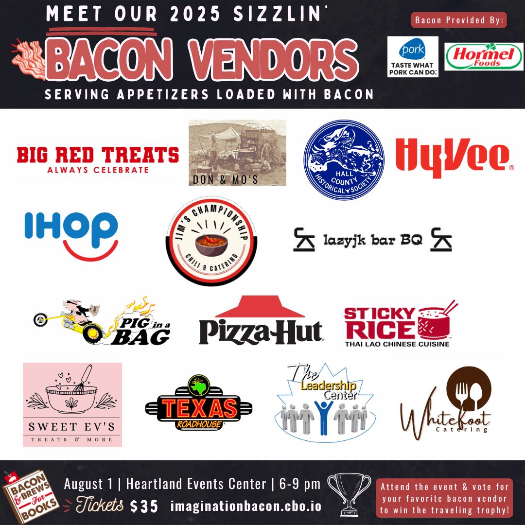 Heartland United Way (@heartlanduw) on Twitter photo Drum roll please....
The 10th Annual Imagination Bacon bacon makers are...
Thank you to <a href="/NEporkproducers/">NE Pork Producers</a> and <a href="/HormelFoods/">Hormel Foods</a> for helping us to sizzle!
GET TICKETS: heartlandunitedway.org/imagination-ba… Drum roll please....
The 10th Annual Imagination Bacon bacon makers are...
Thank you to <a href="/NEporkproducers/">NE Pork Producers</a> and <a href="/HormelFoods/">Hormel Foods</a> for helping us to sizzle!
GET TICKETS: heartlandunitedway.org/imagination-ba…