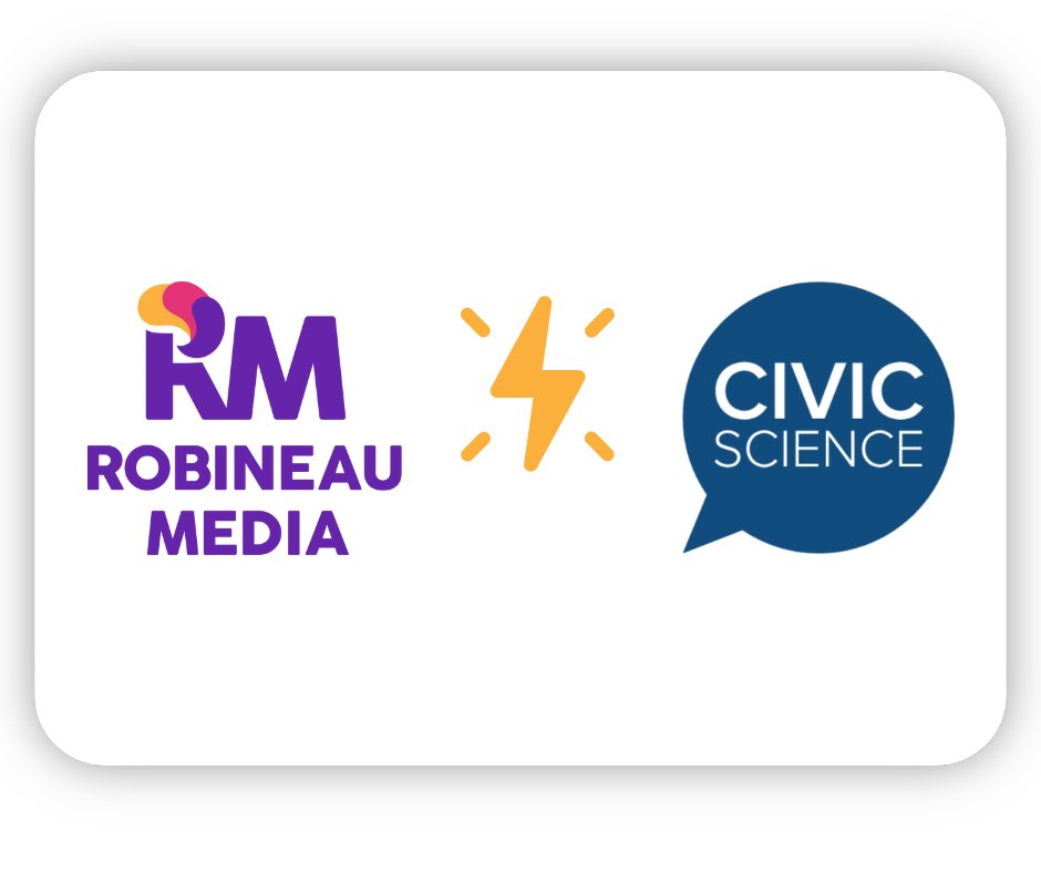 prunderground's tweet image. Robineau Media and CivicScience Announce Strategic Partnership to Equip Brands with Real-Time Audience Intelligence prunderground.com/?p=356554 #RobineauMedia #CivicScience