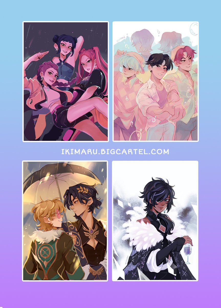 ikimaruart's tweet image. restocked + added some new prints! ๐
gonna order them in a few days ๐
ikimaru.bigcartel.com