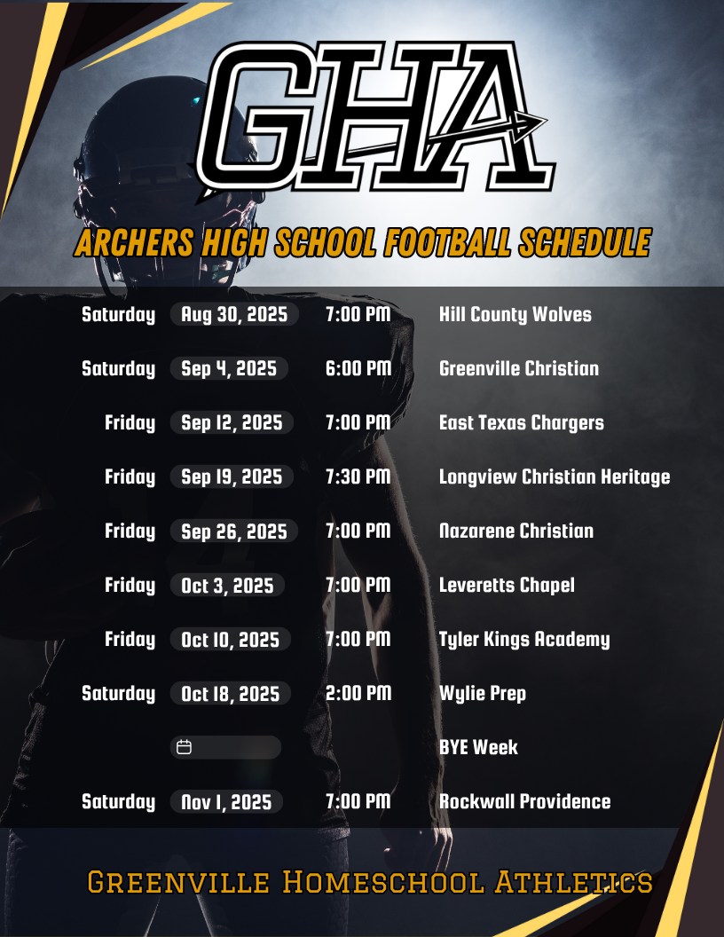 Lone Star Christian Sports Network (LSCSN) (@teamlscsn) on Twitter photo SIX-MAN FOOTBALL | Brand new homeschool program dropping their 2025 varsity schedule today, Greenville Homeschool Athletics. <a href="/PigskinPrep/">Jerry Forrest</a> | <a href="/sixmanfb/">SixManFootball.com</a> SIX-MAN FOOTBALL | Brand new homeschool program dropping their 2025 varsity schedule today, Greenville Homeschool Athletics. <a href="/PigskinPrep/">Jerry Forrest</a> | <a href="/sixmanfb/">SixManFootball.com</a>