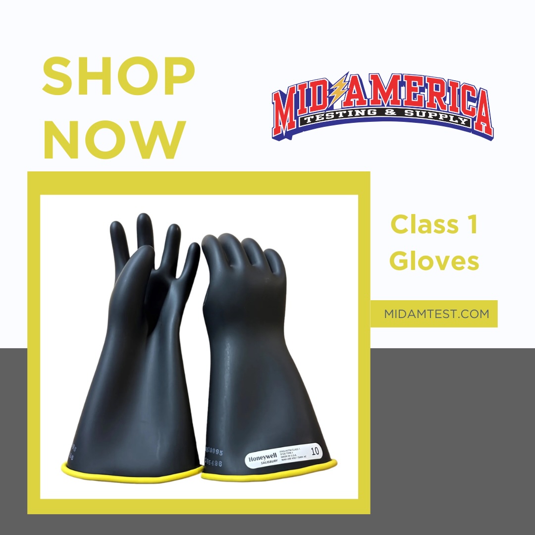 Gear up with confidence! Mid America Testing and Supply has Class 1 Gloves in stock and ready to ship! Protect your hands with trusted safety gear—available now through our online store. ea6b9a.myshopify.com

#MidAmericaTestingandSupply #OnlineStore #LabTesting #LineLife