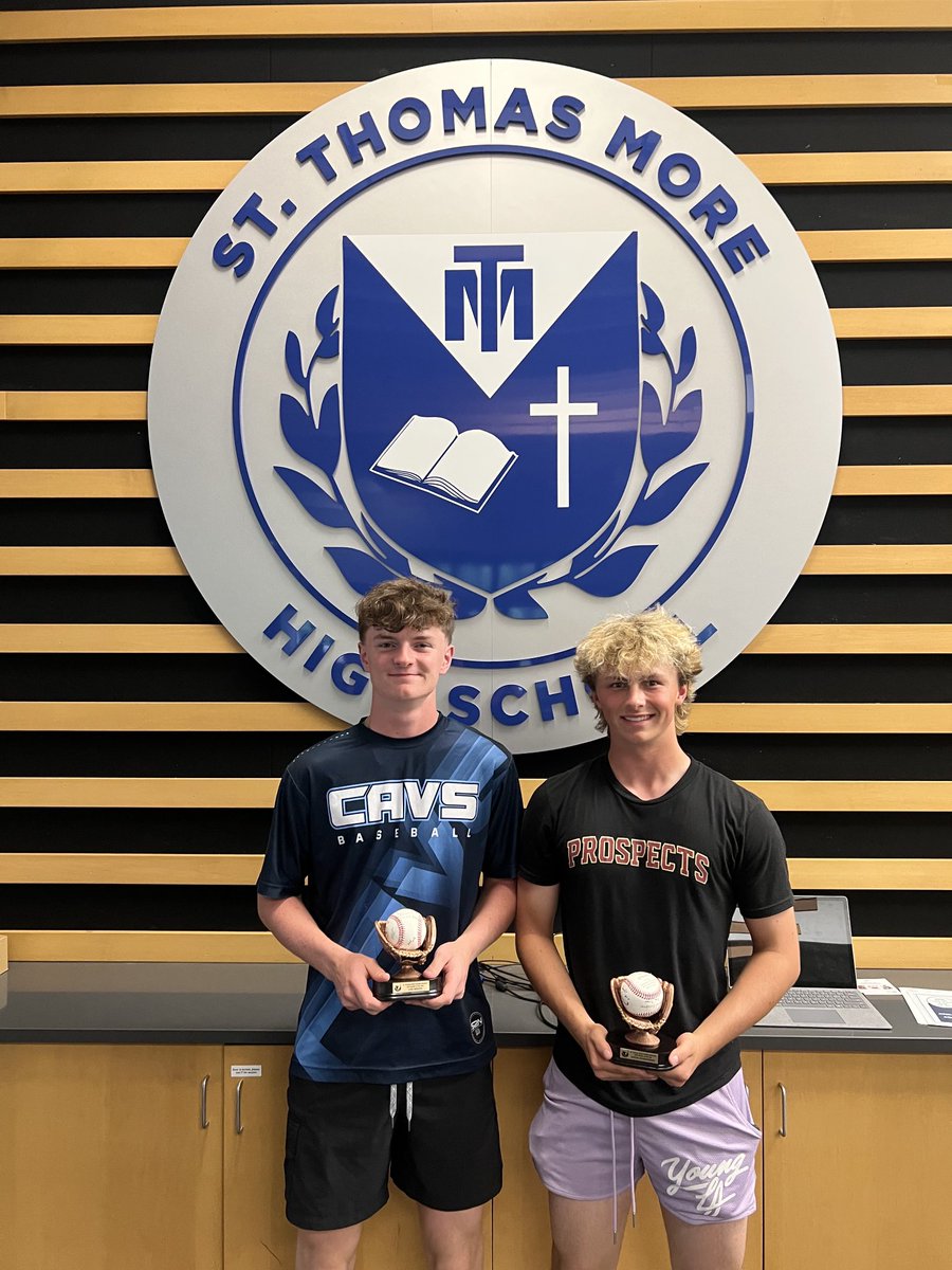 Turning page on ‘25 season w/recent Cav Baseball banquet. 

Co-Rookies of the Year: Soph’s Austin Adamczewski &amp; Luke Mrazek

Both got their shot &amp; never looked back. Hard work and dedication paid off…Future is incredibly bright for both these guys!

#GoCavs
#Family