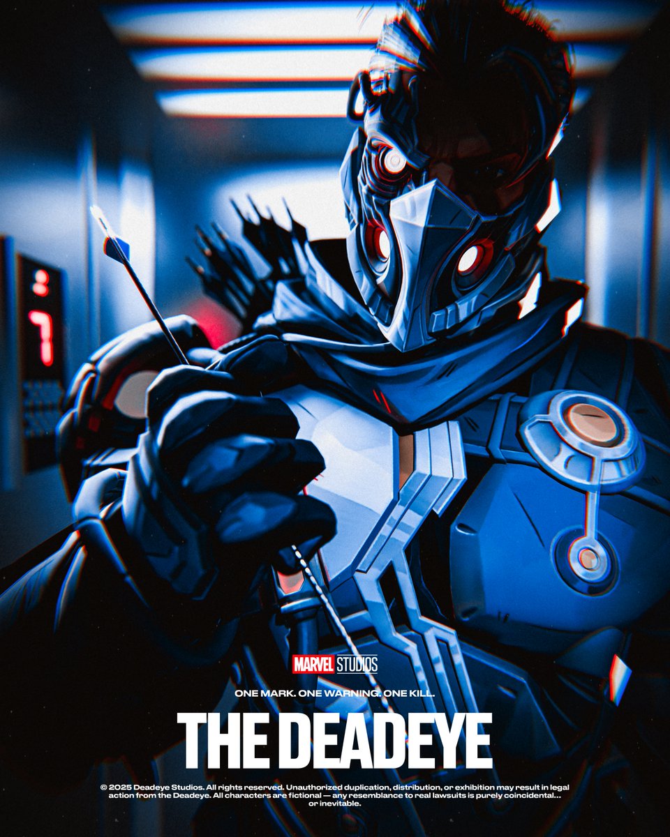 The Deadeye 🎯

This time, I tried something with a movie poster vibe using this cool Hawkeye skin, focused on speeding up my workflow and testing different techniques and lighting setups.

Spent almost 3 hours on this one, and really enjoyed the whole process 🥹