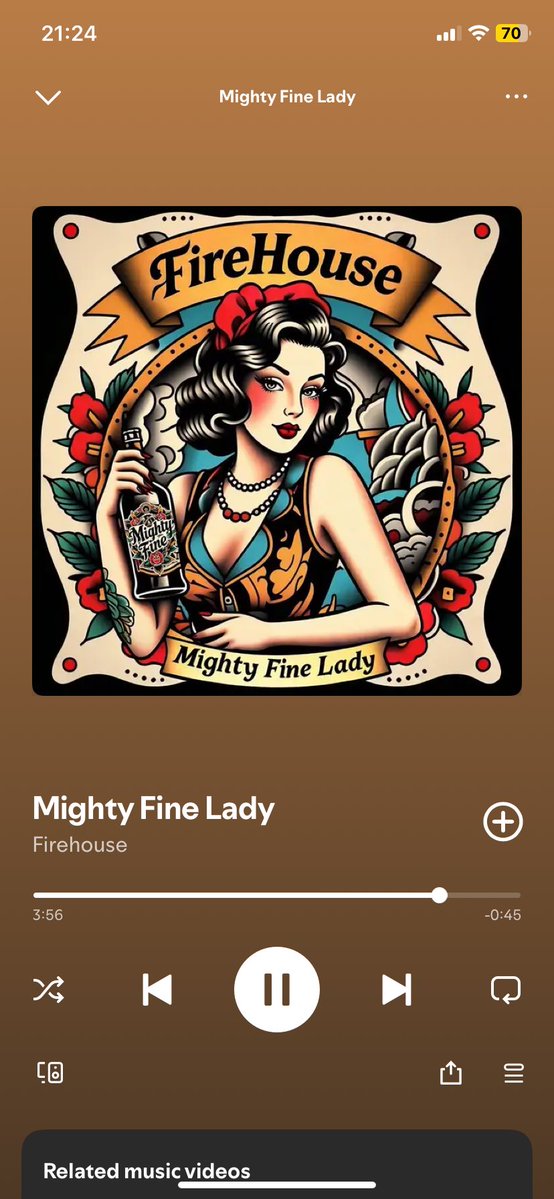 I love this song SO much!!! It has a proper old school <a href="/FireHouseBand/">FireHouse</a> vibe to it and Nate sounds incredible!!! 🧡🔥🏡 <a href="/Leverty/">Bill Leverty 🎸🔥🏠</a> #MightyFineLady
