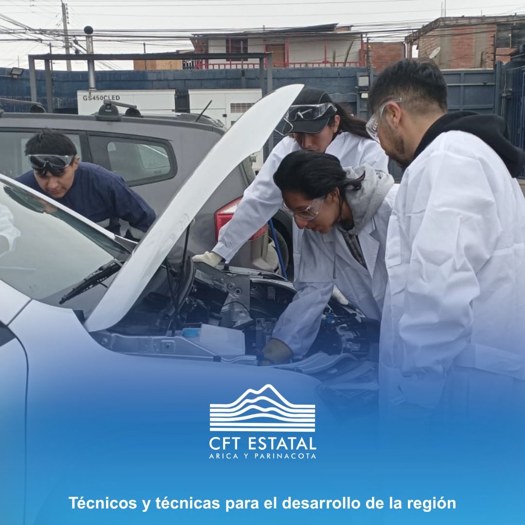 🔧⚡ ¡Aprendiendo con tecnología de punta! ⚡🔧
Estudiantes de 3er semestre de TNS en Mantenimiento Electromecánico con Mención en Electromovilidad realizaron prácticas de mediciones básicas en vehículos Eléctricos e Híbridos 🚗🔋