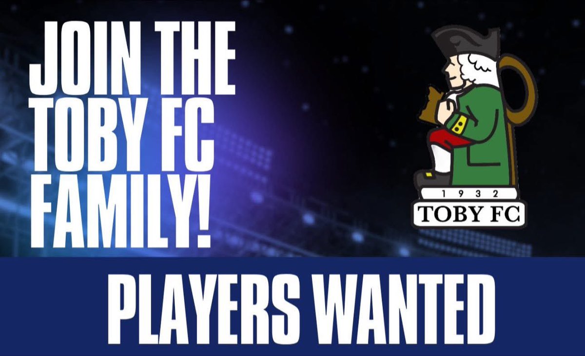 TobyFC_'s tweet image. Looking for committed players to join our development pathway at Toby FC ⚽️.  

Based in Billericay &amp;amp; play in the Essex Olympian league. 

Brand new facilities ✅ 
UEFA B qualified coaches ✅ 
Good, honest, hard-working people ✅ 

Contact @AlfieSayers or WhatsApp on 07477578046.