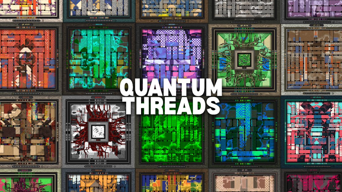 theezy350's tweet image. Quantum Threads mint has just re-opened at half price! 

173 pieces are looking for collectors to bring them home 🧡

magiceden.us/ordinals/launc…