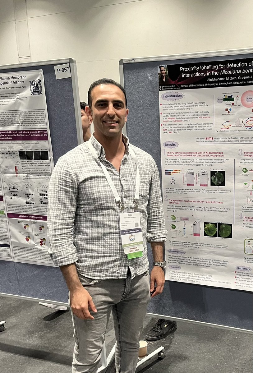 Grateful for the chance to share our recent apoplast proximity labelling work at #2025ISMPMI ,great discussions with colleagues from around the world!