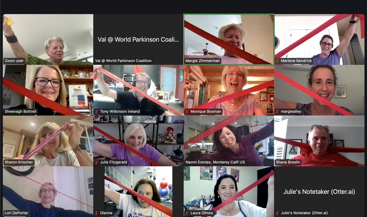WorldPDCongress's tweet image. Amazing photo from today's #wpc2026 Parkinson Ambassador meeting.
A single thread is not strong, but when combined with others, it becomes unbreakable, similar to the strength of the #Parkinsons community.
Join the WPC #RedThreadProject: wpc2026.org/redthreadproje…