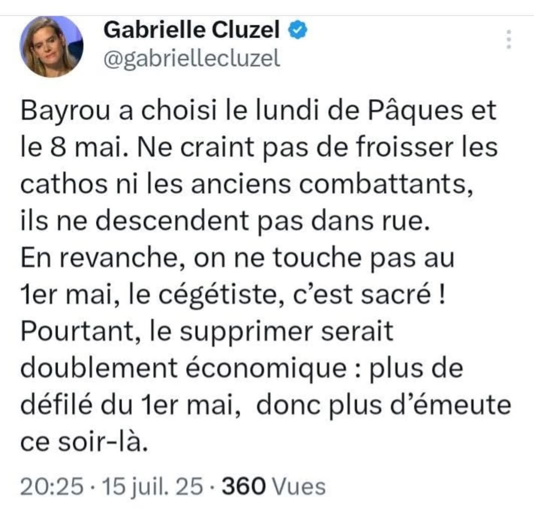 R_DeCastelnau's tweet image. Devant tant de bêtise, de méchanceté, de laideur morale et d’ignorance crasse, j’ai la flemme de m’occuper de cette parfaite idiote.
je laisse un copain FB se taper le boulot.
« Au bon beurre.
C'est à ça qu on reconnaît le droitard cnews : l'adoration du capital et la haine du…