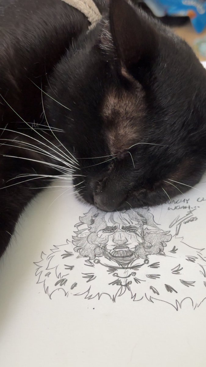 crunchy chip!! and my bum ass cat…