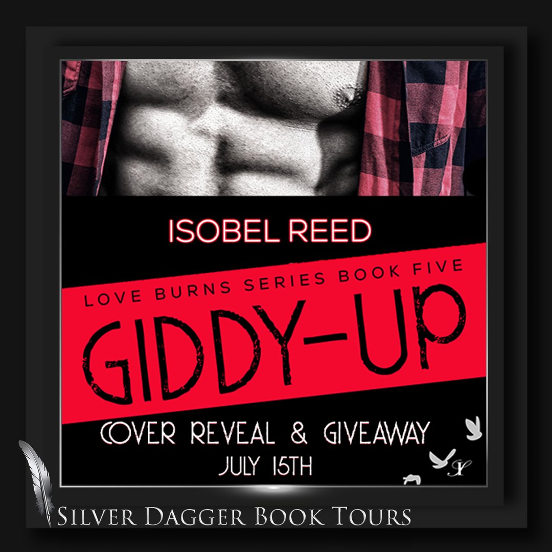 Saddle up for this steamy Cover Reveal!

Giddy-Up
Love Burns Series Book 5
by Isobel Reed
Genre: Contemporary Western Small-Town Romantic Comedy
bookreviewvirginialee.blog/2025/07/15/cov…
#BRVL

**Releases 8/12 – PreOrder Now!** Amazon: a.co/d/bkK5E2H