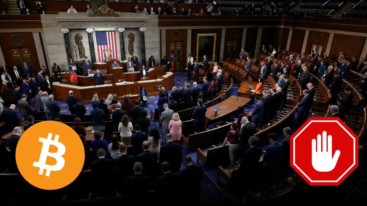 Bitcoin and crypto bills just FAILED to pass the U.S. House vote due to a procedural motion. This isn't just a setback — it's a historic mistake by U.S. Representatives. They're holding back innovation, financial freedom, and future growth.