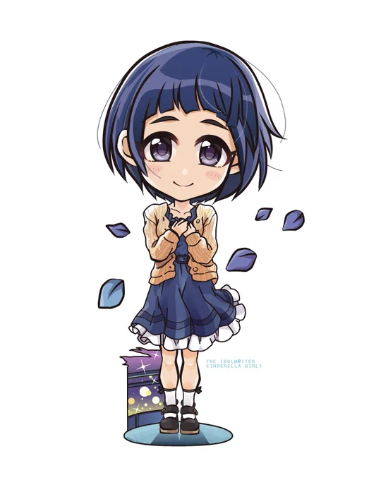 泰葉ちゃんおめでとぉ"(ノ*>∀<)ノ 再掲ばかりなので線だけ整えてアクスタっぽくしました #岡崎泰葉生誕祭2025 #岡崎泰葉誕生祭2025 #岡崎泰葉