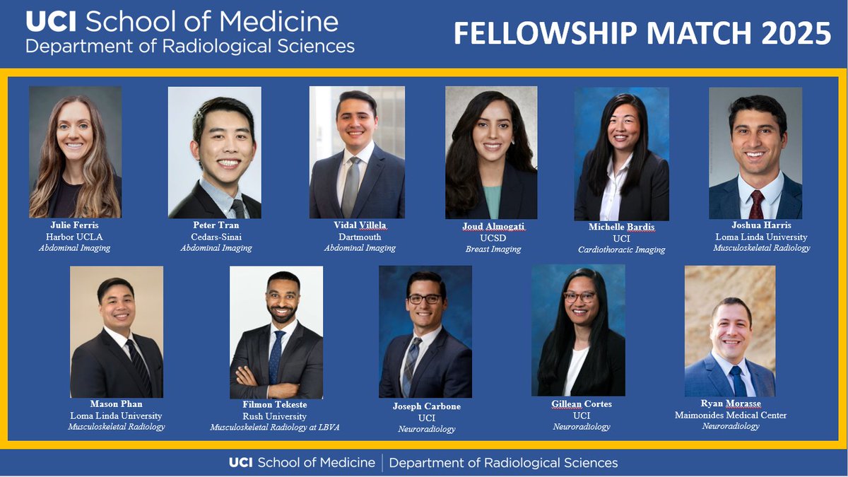 We’re thrilled to welcome our incoming #Fellowship class! 🎉
Congratulations to all who matched into our programs — we’re excited to have you join our community of excellence, innovation, and compassionate care.
Welcome to the team! 💙🏥
#FellowshipMatch #MedTwitter #Match2025