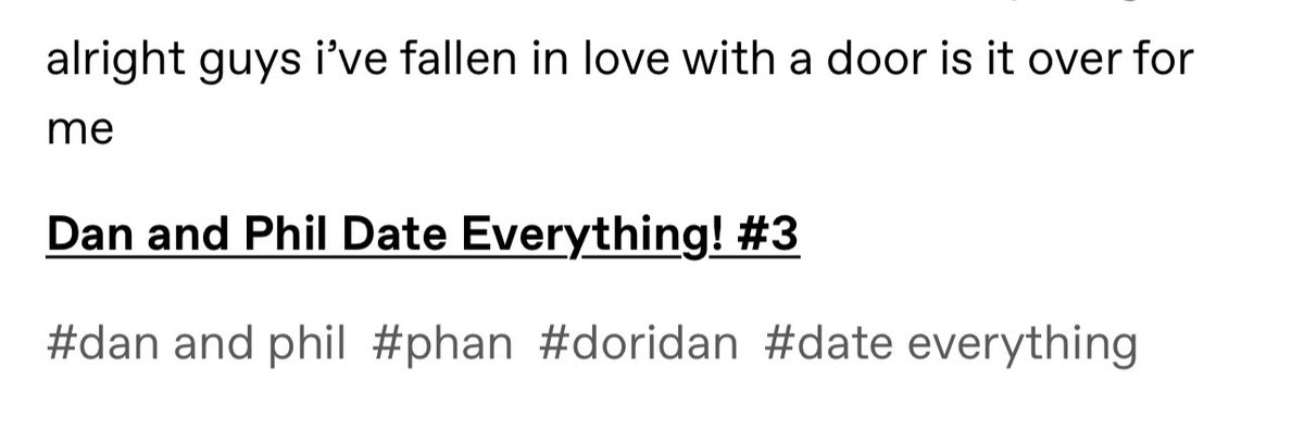 #phan and #doridan welcome back rpf poll
