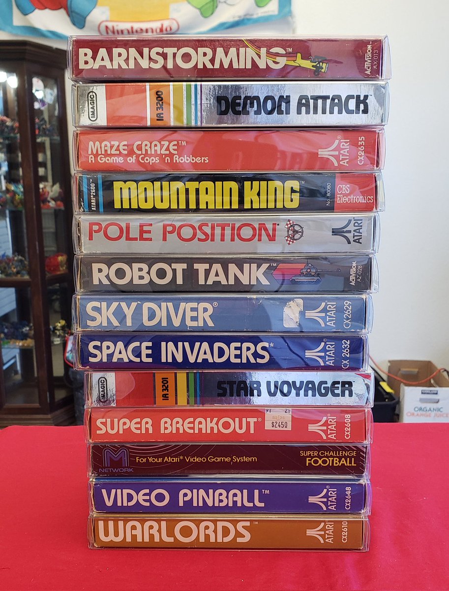 BigRedsRetroGmz's tweet image. Boxed cartridges stack so nicely.
#Sega #Genesis #MegaDrive #MortalKombat #PowerRangers #Atari #Atari2600 #PhysicalMedia #RETROGAMING #retrogames
