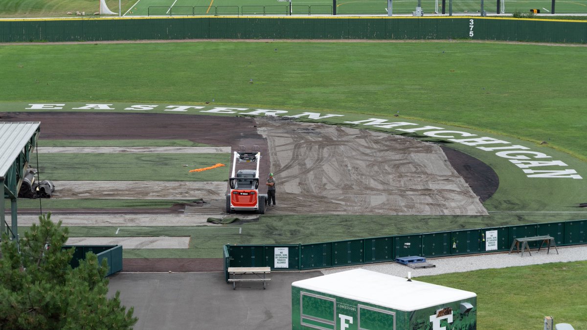 EMU_Baseball's tweet image. BIG upgrades coming to Oestrike!👀👏

#EMUEagles