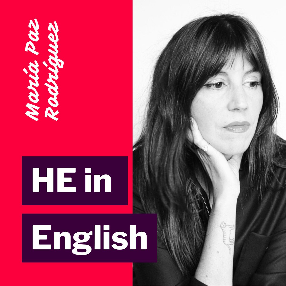 [🌐🌐🌐] HE en inglés... escucha nuestra conversación en español con la escritora María Paz Rodríguez y lee la traducción completa en inglés.

 hablemosescritoras.org/posts/3358

Somos #hablemosescritoras #curadoresliterarios #audiobooks #escritorasconsagradas #escritorasconsolidadas