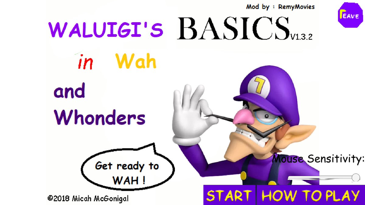 PaulVincentDavi's tweet photo. Baldi's Basics 64
Waluigi's Basics In Wah And Wonders https://t.co/L2a5wCaZkb
