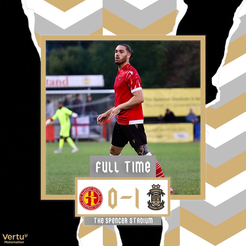 tamworthfc's tweet photo. 𝗙𝗧 | #BANTAM 🔵 0-1 🔴

Another winning ninety.

#vertumotornationtamworth | #COYL 🐑⚽️ https://t.co/UEt1gphsm9