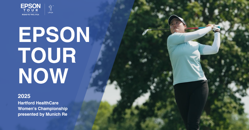 EpsonTour's tweet photo. Tune in to the latest episode of #EpsonTourNow! 🎬🍿

🏆 Gina Kim wins the #HHCWomensChamp and strengthens her spot in the Race for the Card with just 8 events to go