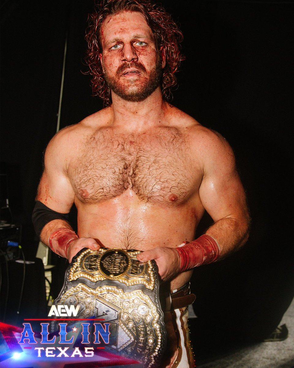 AEW's tweet image. The before ... and the after!