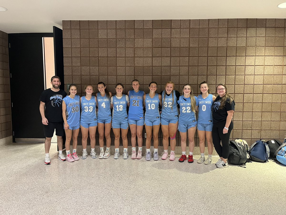 Cincy Swish Kelly26 wins a thriller 55-52 over Cyfair Elite to capture the Bronze Championship bracket title <a href="/TFNsRun4Roses/">TFN's Run 4 Roses</a> Championships in Louisville.  Great way to end the season ladies! #BronzeChamps