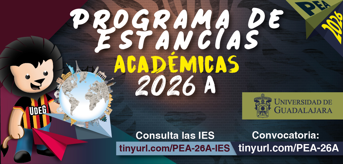 🌍 ¡Haz tu intercambio en 2026!
Estudia un semestre en otra universidad de México o el mundo.

🧭Convocatoria PEA 2026-A 

🎓Beneficio principal
✔Exención del pago de matrícula en universidades socias
✈️Más de 300 destinos nacionales e internacionales
🔗 tinyurl.com/PEA-26A