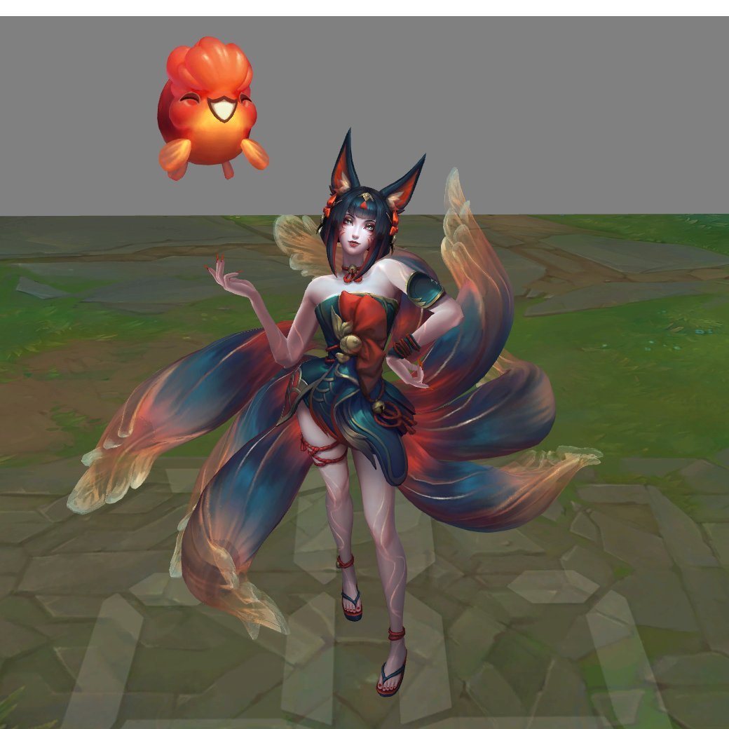 ngl,this is the best mythic chroma riot has made. it's a totally different skin and everything about it is gorgeous.the effects and changes on her tail is especially stunning. this is how they should have approached mythics all along. this makes it way more worth it imo. love it!