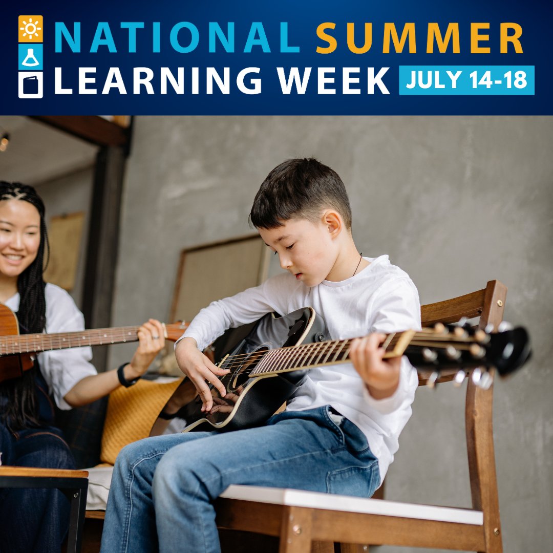 We’re proud to support National Summer Learning Week July 14–18, 2025, a nationwide celebration of programs and partners working to keep kids learning, safe, and thriving all summer long.
#SummerLearningWeek #KeepKidsLearning #SummerMatters #21stCCLC