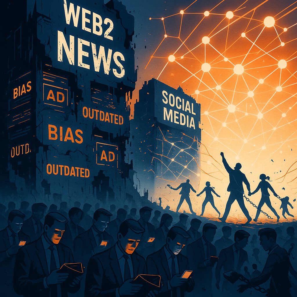 FinancialPress_'s tweet image. 🚨 The problem is clear:
Investors are losing $billions on outdated Web2 platforms—biased headlines, social noise, paywalls and zero incentives.
You give them your time, data, and insights… and get nothing back.
FinancialPress is changing the game.
We’re building a social…
