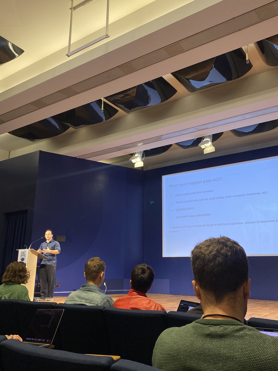 alifmunim's tweet image. Met the GOAT 🐐 @RichardMCNgo yesterday! We should all start thinking about how the world will change #PostAGI. Thank you to @DavidDuvenaud and the team for organizing such an awesome event! #ICML2025