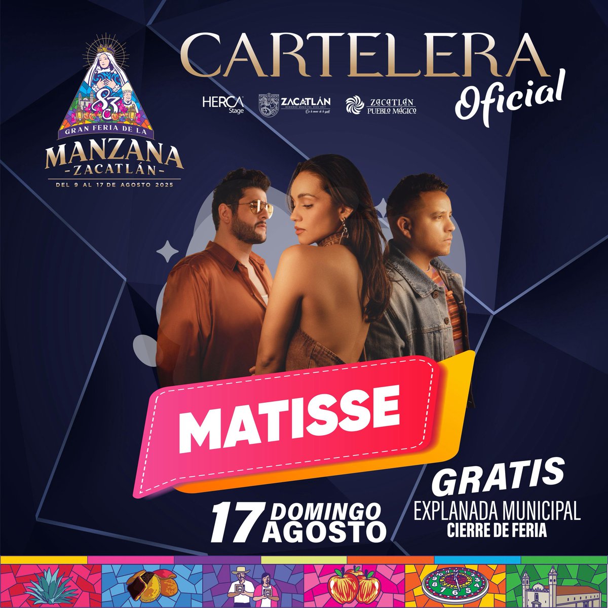 Nos vemos en Zacatlán, Puebla!! 🍎✨
Este 17 de agosto seremos parte de la Gran Feria de la Manzana ❤️ Están listos?