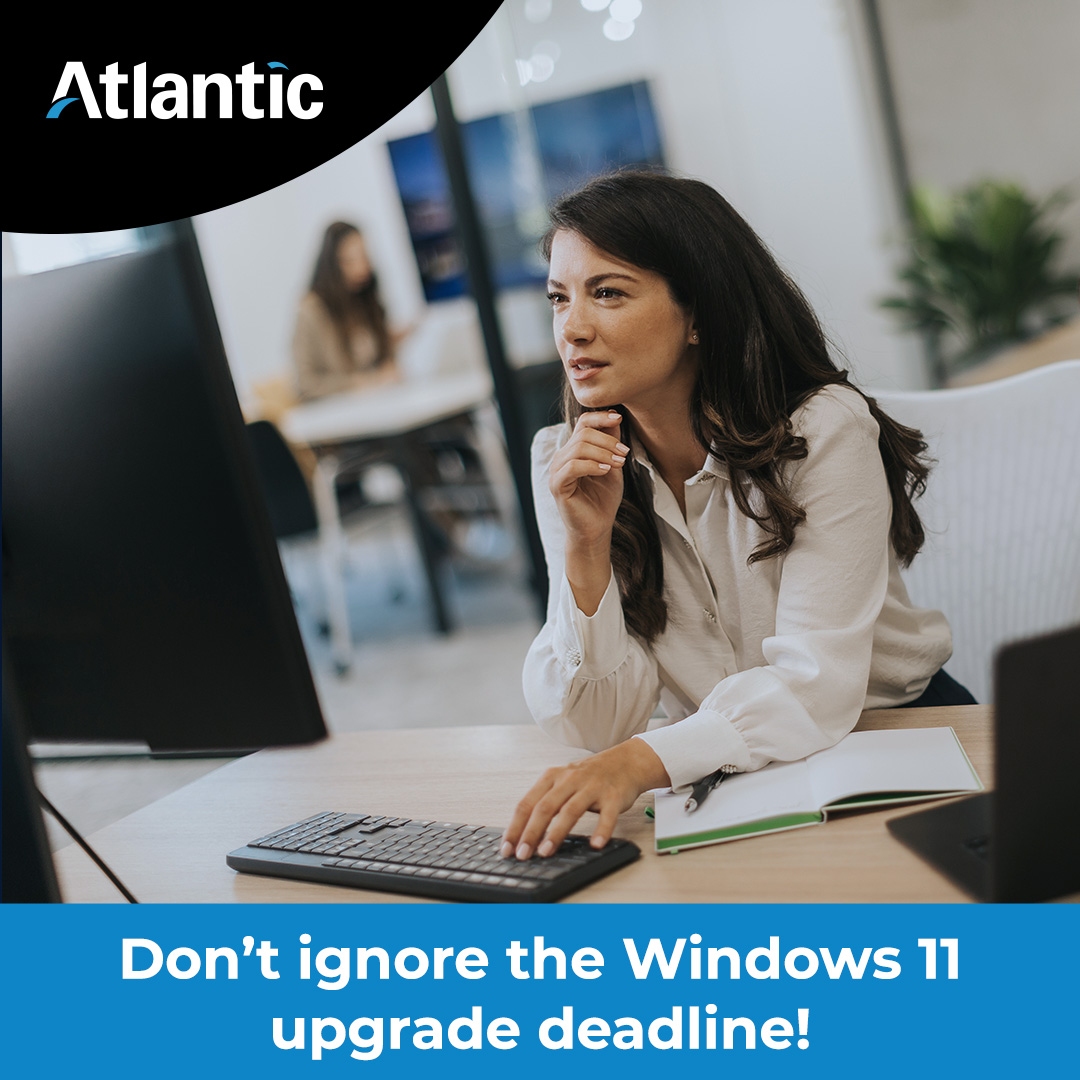 Still running Windows 10 after October 14th, 2025? That puts your business at serious risk.  

Upgrading to Windows 11 ensures your business stays protected, productive, and ready for the future. hubs.li/Q03xn7yF0