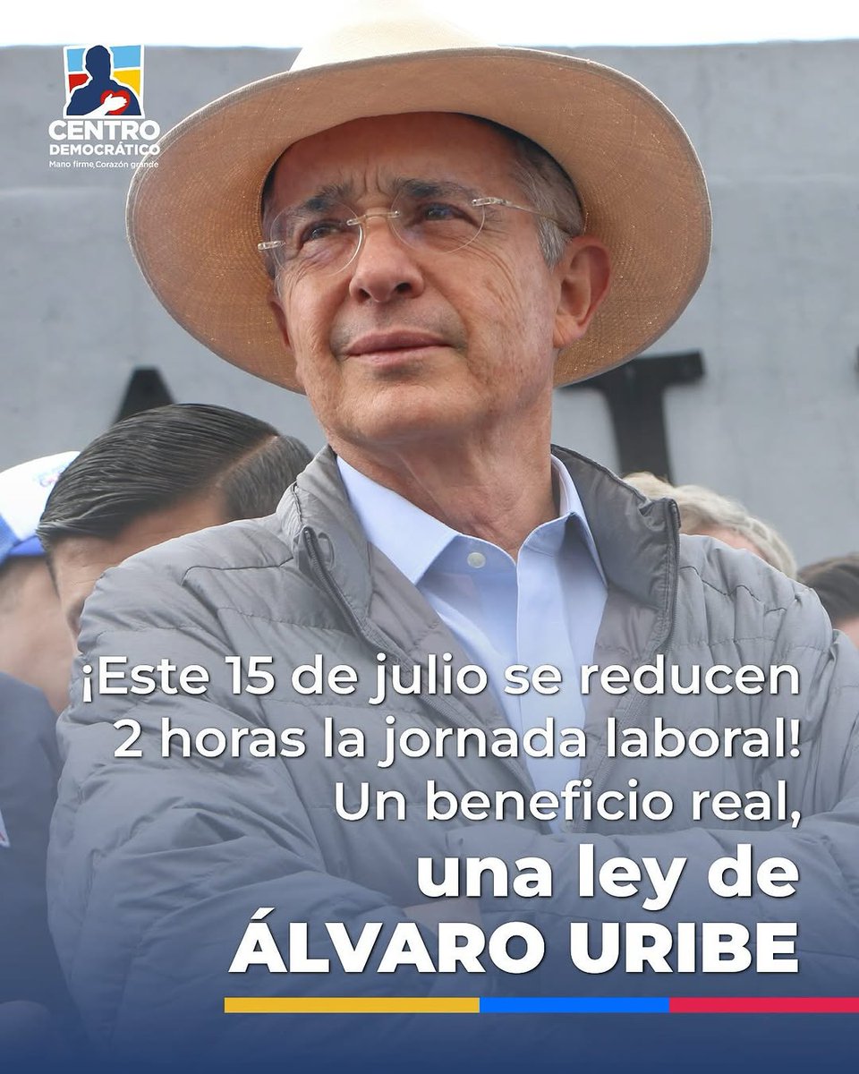 NainQuinteroV's tweet image. La verdadera reforma laboral no la hizo la izquierda, la impulsó la derecha liderada por Álvaro Uribe. Menos carga, más productividad.
Gracias @AlvaroUribeVel @CeDemocratico 🙌🏻🇨🇴👏🏻