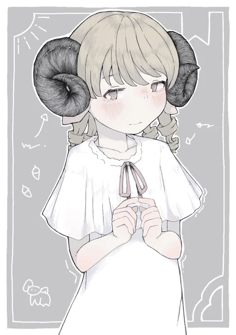 #いいねした人は私のイラストを自分の絵柄で描く