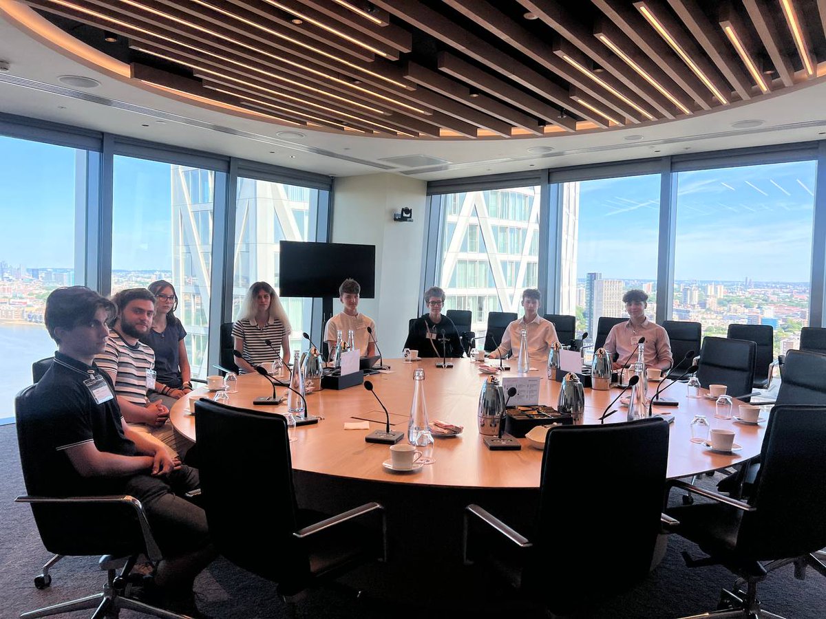 StMarysTrust's tweet photo. On May 10, 8 of St Mary's Ukrainian school students spent an unforgettable day at the @EBRD, exploring IT, meeting leaders, and even joining a drumming session during Côte d’Ivoire Day!
Huge thanks to the EBRD team!

#StMarys #Networking #StMarysUkrSchool https://t.co/LLhM1qWpAr