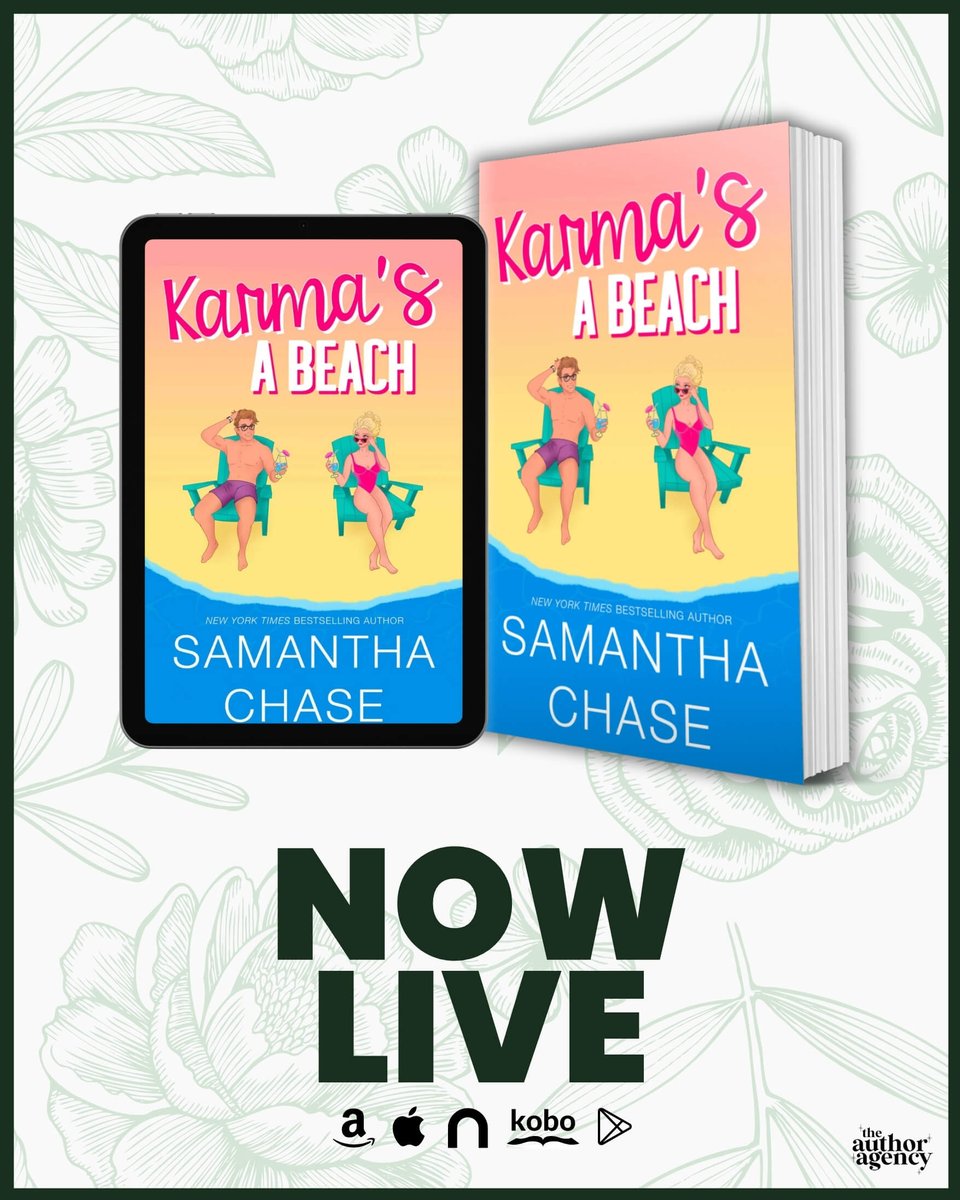 ✨Let’s celebrate! It’s release day for KARMA’S A BEACH by @samanthachaseromance! Grab it at your favorite book vendor!
bookreviewvirginialee.blog/2025/07/15/new…
#BRVL
#OneClickHere
geni.us/KarmaBeach
